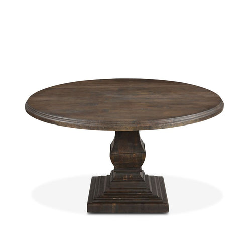 Nimes 48" Round Dining Table FNM-RD48WM side view 