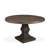 Home Trends and Design Nimes 48" Round Dining Table angled view 