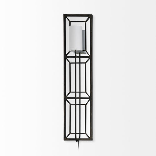 Noah Wall Sconce 68423-AB front view 