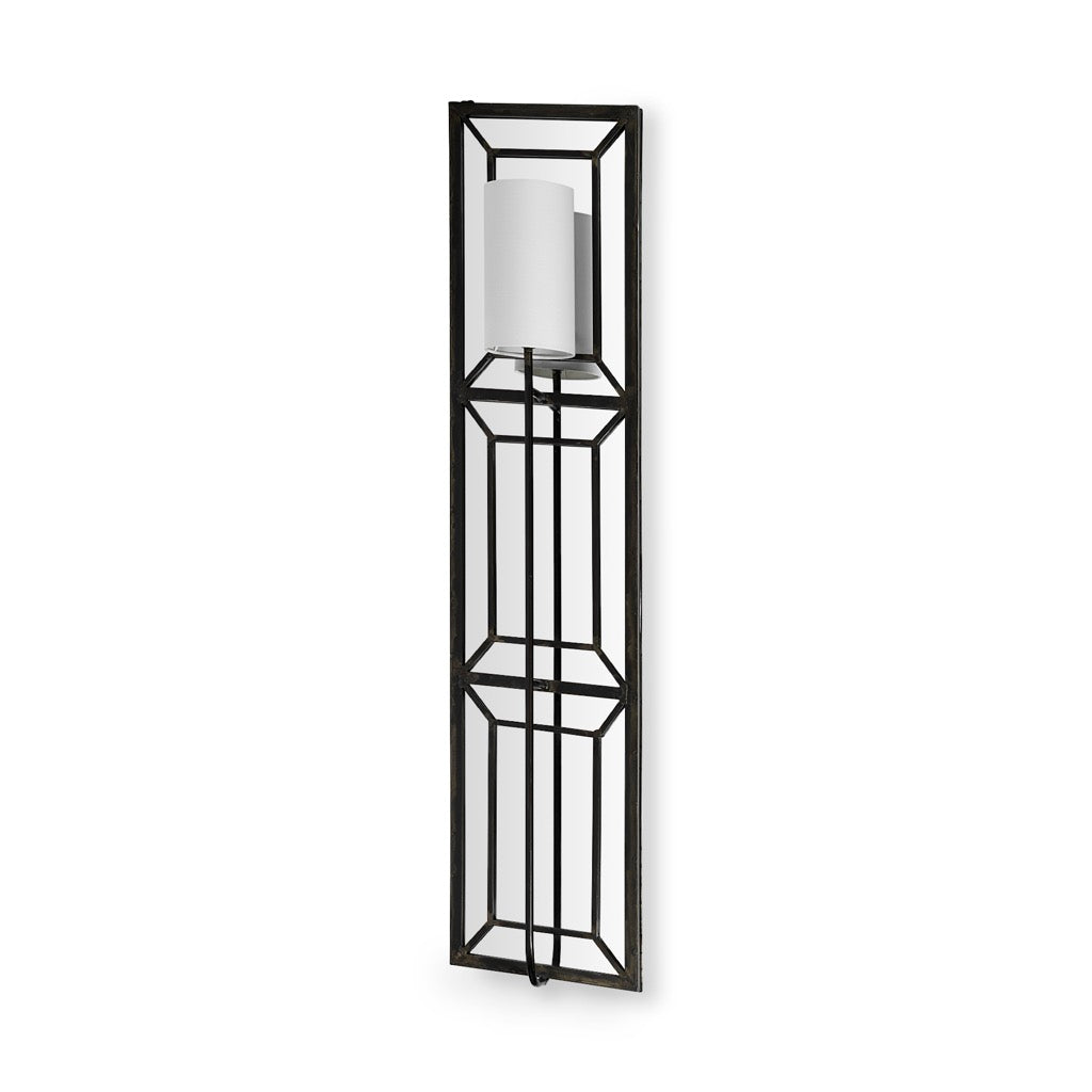 Mercana Noah Wall Sconce angled view 