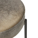 Four Hands Nocona Stool seat cushion edge light hide 