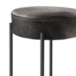 Nocona Stool 226810-026 side view seat cushion and leg 