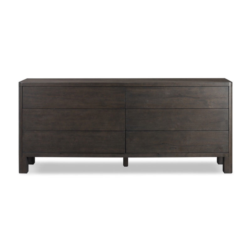solid wood dresser black HEMNES 8-drawer dresser, black-brown, 63x373/4" stable stance Made in Indonesia Keane 64 Black Solid Wood 6 Noble House Lysandria Modern Black