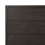 Noeline 6 Drawer Dresser Smoked Black Oak Veneer Front Facing Drawers 240593-001