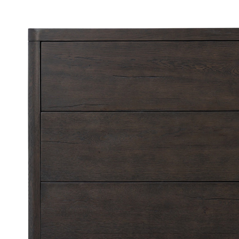 Four Hands Noeline 6 Drawer Dresser - Smoked Black Oak Veneer Four Hands Noeline 6 Drawer Dresser - Smoked Black Oak Veneer