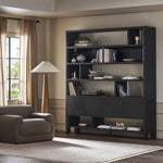 Noeline Wide Bookcase 241490-001 staged view
