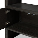 Noeline Wide Bookcase 241490-001 interior shelf view
