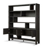 Noeline Wide Bookcase 241490-001 angled open door view