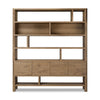 Noeline Wide Bookcase 241490-002 front view
