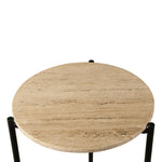 Nola Side Table Table FNO-ST18TV table top view 