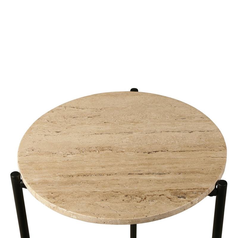 Nola Side Table Table FNO-ST18TV table top view 