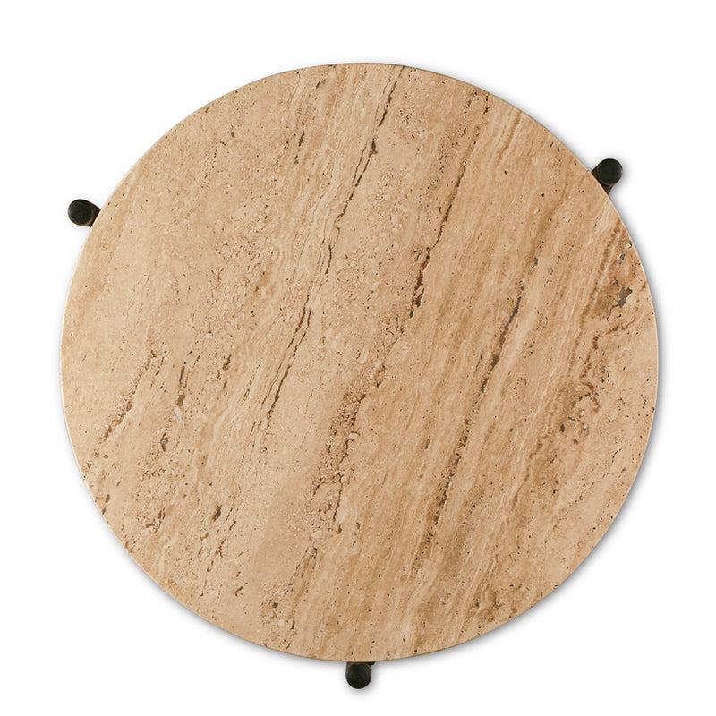 HTD Nola Side Table Table overhead view 