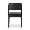 Norton Dining Chair Sonoma Black Back View Four Hands