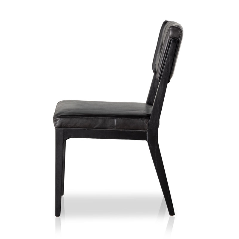 Norton Dining Chair Sonoma Black Side View 106211-009