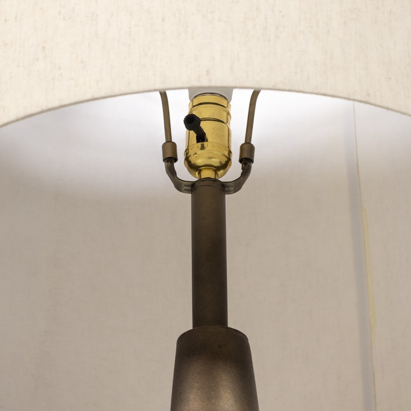 Nour Ombre Floor Lamp Light Switch Detail Four Hands