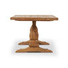 Four Hands Novell Outdoor Dining Table side view 