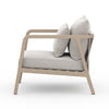 Four Hands Numa Outdoor Chair side view 