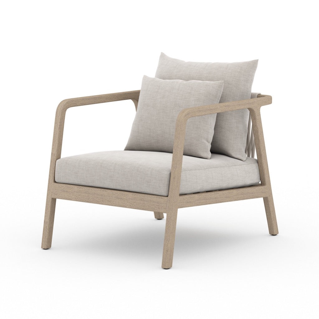 Four Hands Numa Outdoor Chair angled view 