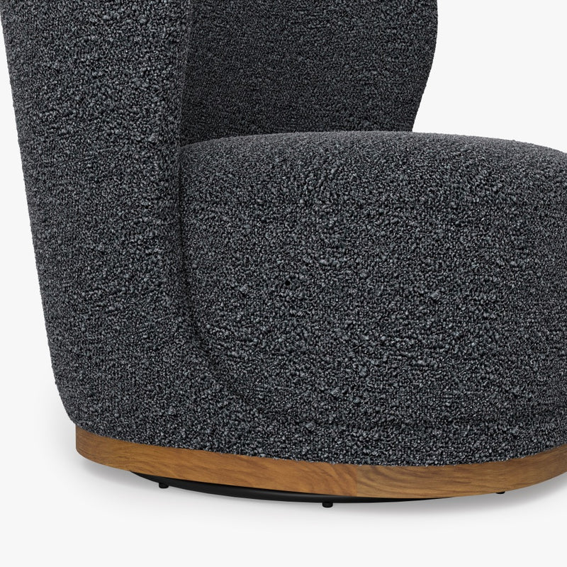 Co.House Designs Odell Swivel Chair seat view 