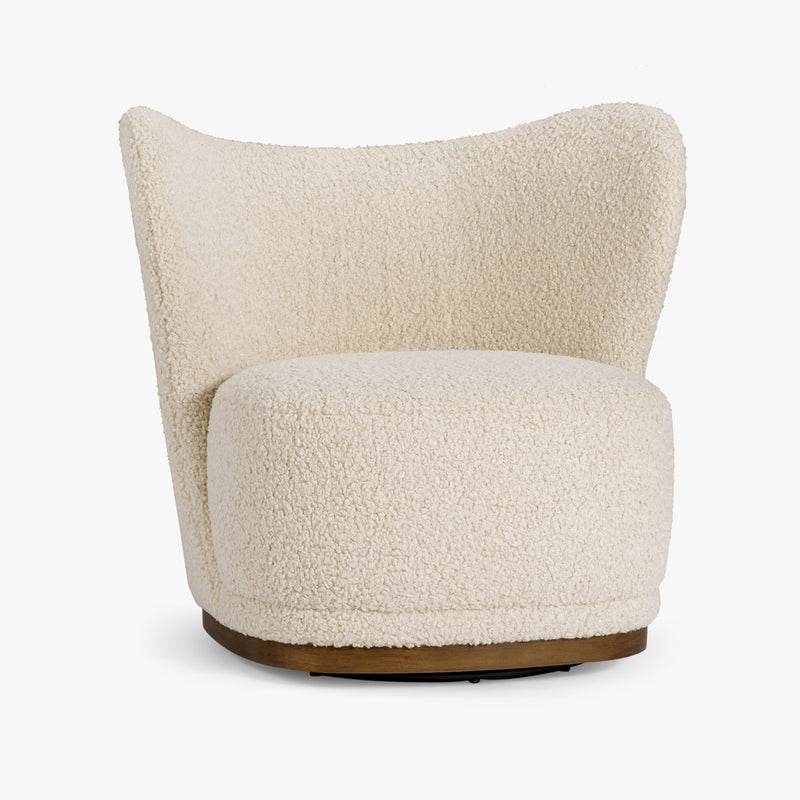 Co.House Designs Odell Swivel Chair angled view 