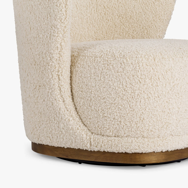 Co.House Designs Odell Swivel Chair seat cushion view 