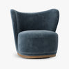 Co.House Designs Odell Swivel Chair angled view 