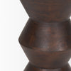 Odessa Accent Table 70509 geometric carved base 