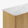 Co.House Designs Olive 4-door Buffet marble top 