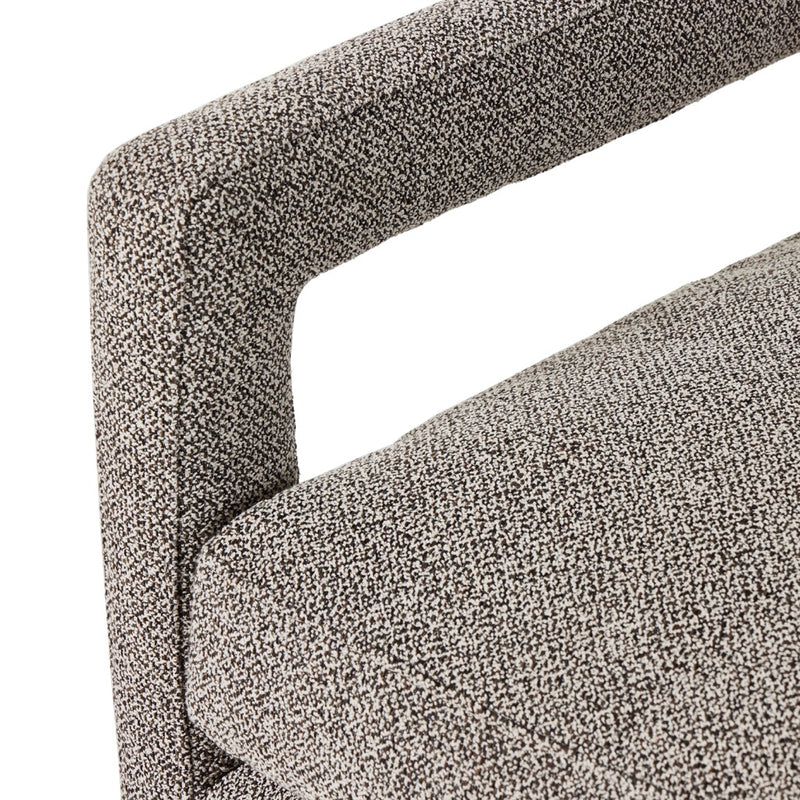 Four Hands Olson Swivel Chair Astor Ink Performance Fabric Seating