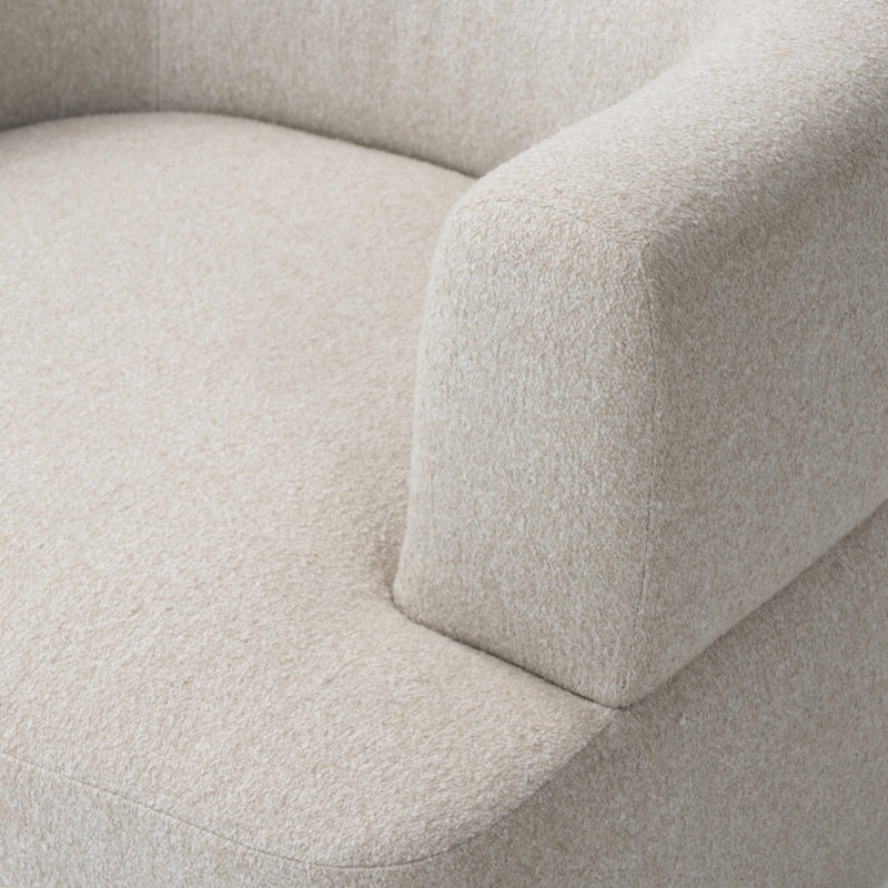Olvera Chair Crete Pebble Seat and Armrest Detail 240662-002