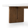 Olympia Dining Table Thick Oak Veneer Base Four Hands