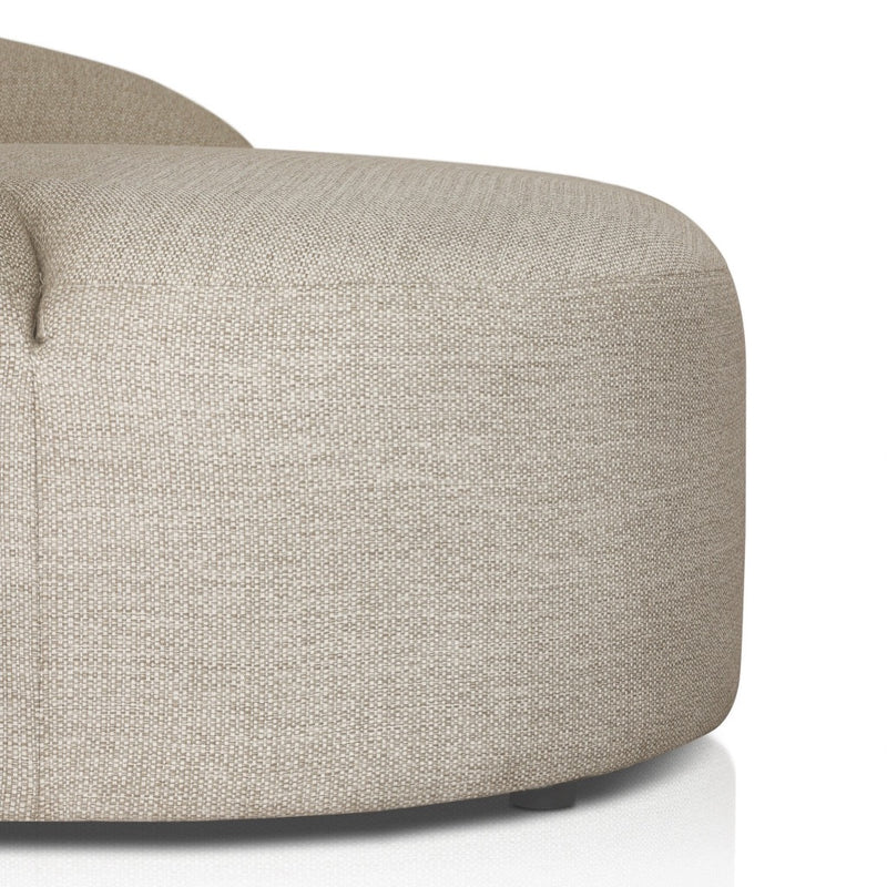 Four Hands Opal Outdoor Daybed footrest view