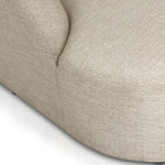Four Hands Opal Outdoor Daybed arm and chaise partial view