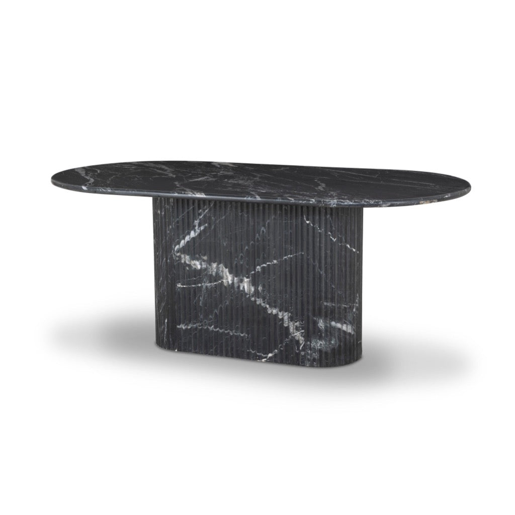 Four Hands Oranda Dining Table angled view 
