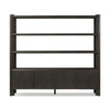 Four Hands Orwin Wide Bookshelf front view