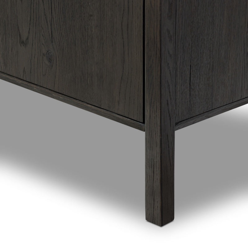 Four Hands Orwin Wide Bookshelf leg view
