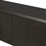 Four Hands Orwin Wide Bookshelf shelf and cabinet view