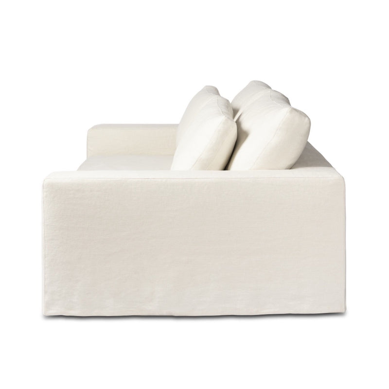 Ostend Outdoor Slipcover Sofa 96" 241068-001 side view 