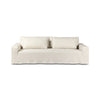 Four Hands Ostend Outdoor Slipcover Sofa 96" front view 