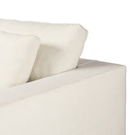 Four Hands Ostend Outdoor Slipcover Sofa 96" arm and back frame