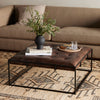 Oxford Square Coffee Table Havana Staged View 105862-004