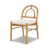 Pace Oak Dining Chair Angled View 224454-007