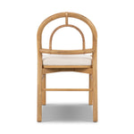 Pace Oak Dining Chair Back View 224454-007