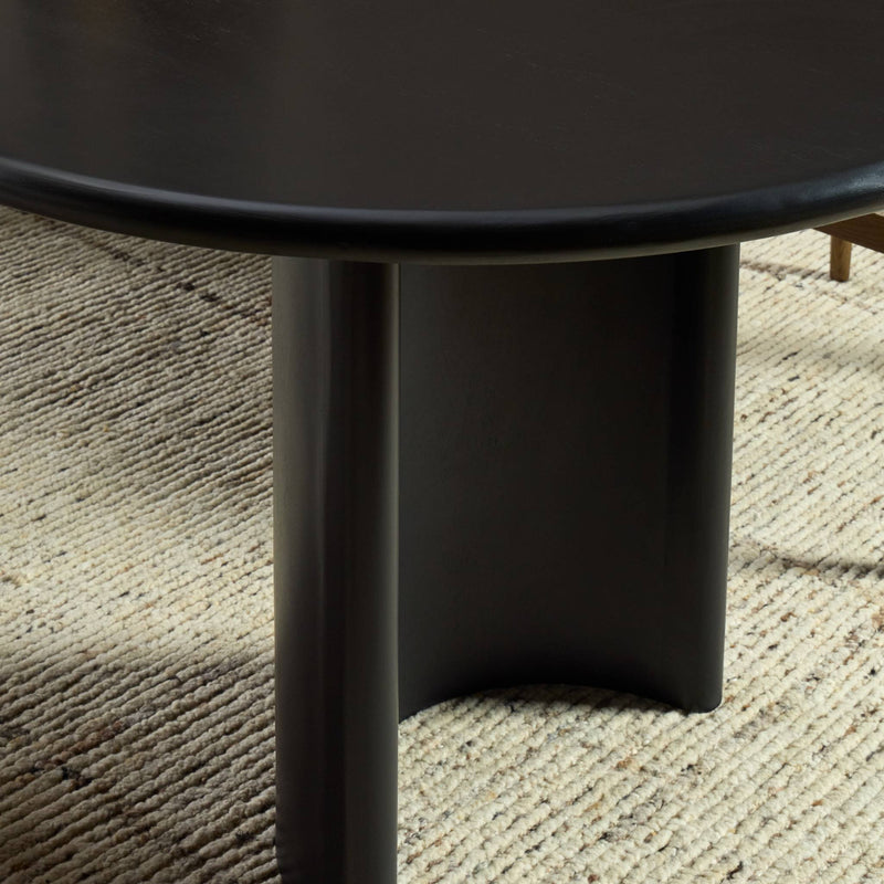 Four Hands Paden Dining Table - Aged Black Acacia
