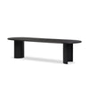 Paden Dining Table - Aged Black Acacia