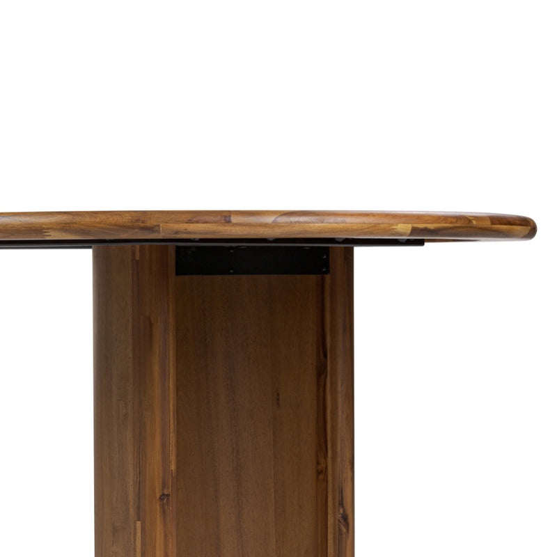 Paden Dining Table 242354-006 table top overhang