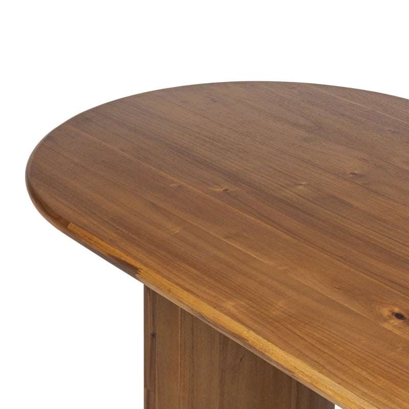 Four Hands Paden Dining Table rounded table edge