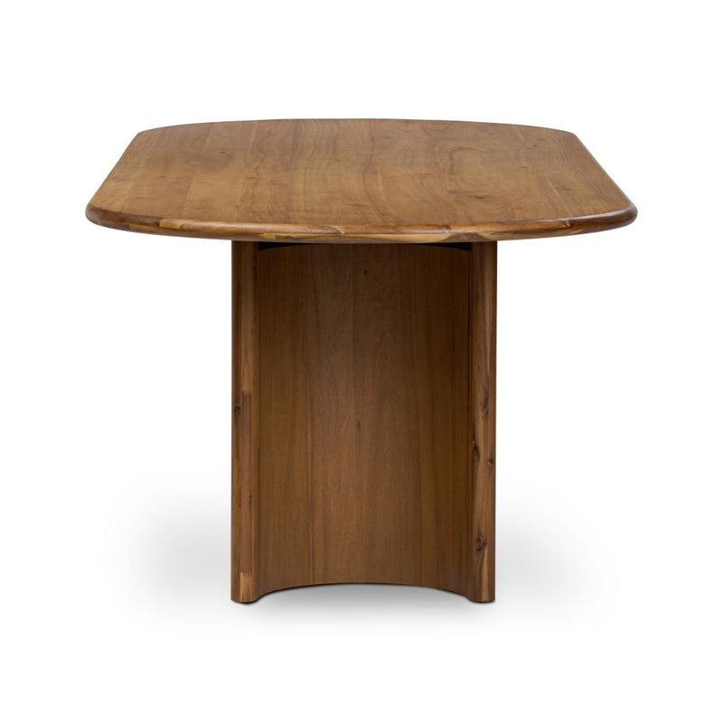 Four Hands Paden Dining Table side view 