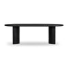 Paden Dining Table - Aged Black Acacia