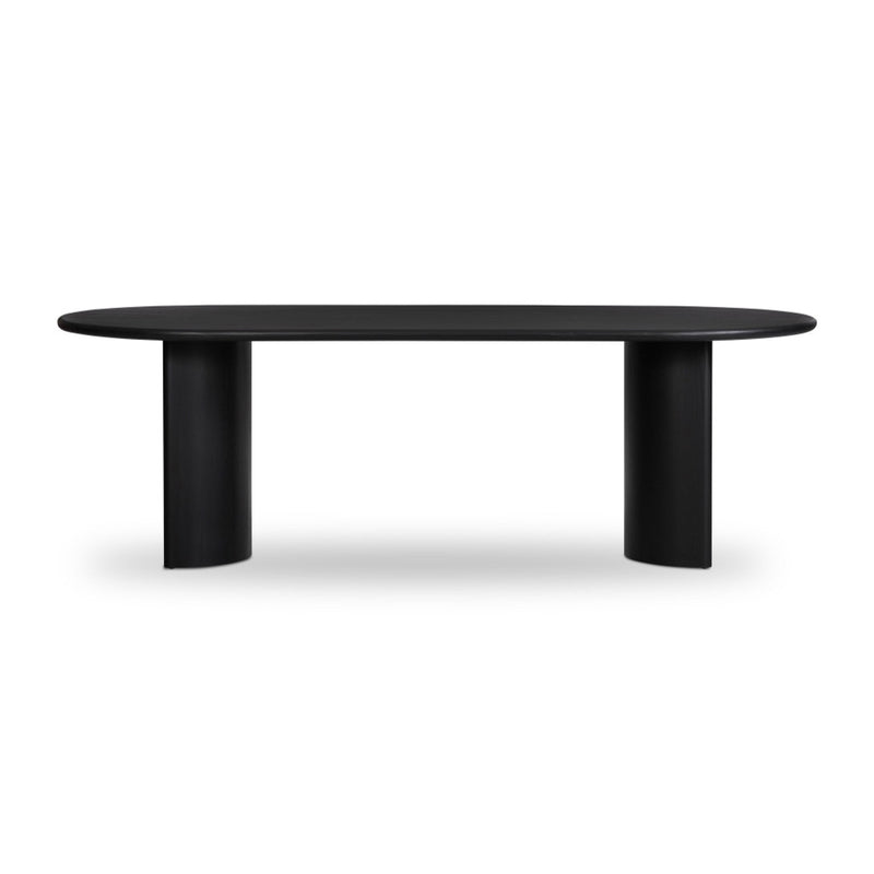 Paden Dining Table - Aged Black Acacia